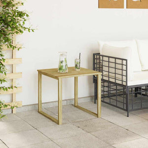 Gartentisch Kiefer Natur 50,5x50x46cm