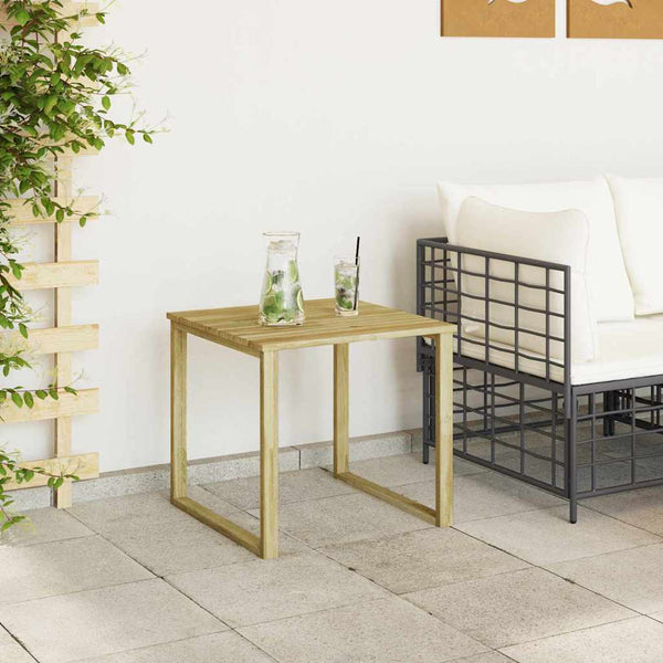 Gartentisch Kiefer Natur 50,5x50x46cm