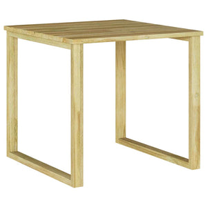 Gartentisch Kiefer Natur 50,5x50x46cm