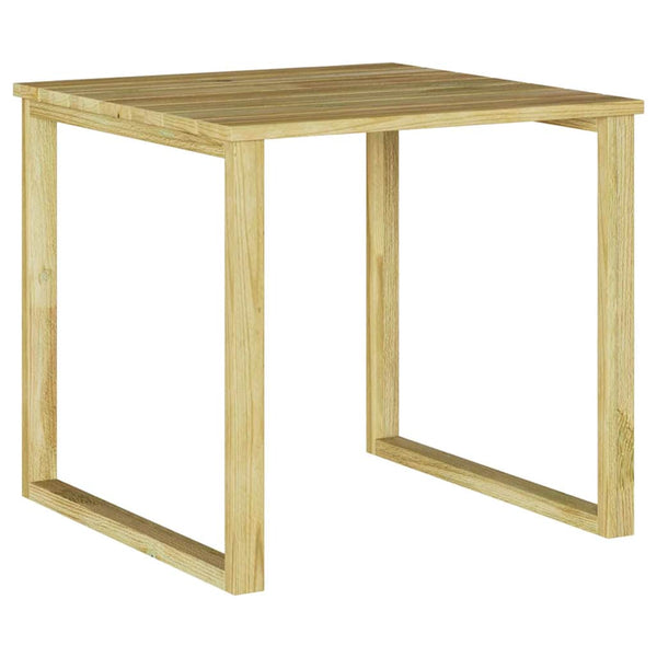 Gartentisch Kiefer Natur 50,5x50x46cm