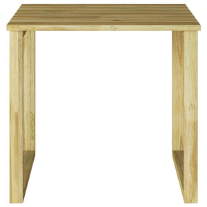 Gartentisch Kiefer Natur 50,5x50x46cm