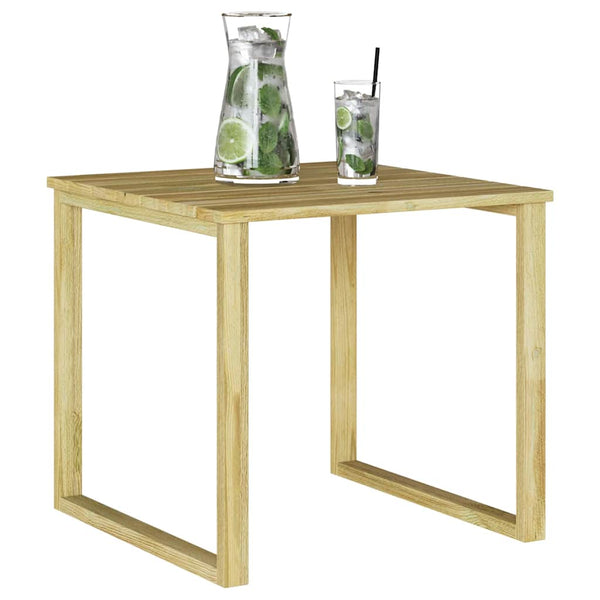 Gartentisch Kiefer Natur 50,5x50x46cm