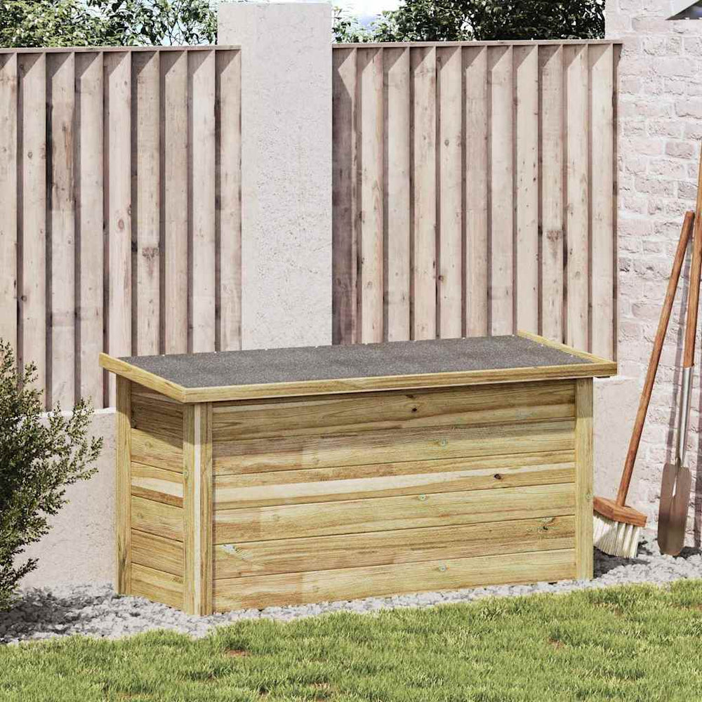 Aufbewahrungsbox mit Stauraum, Natur, 119cm