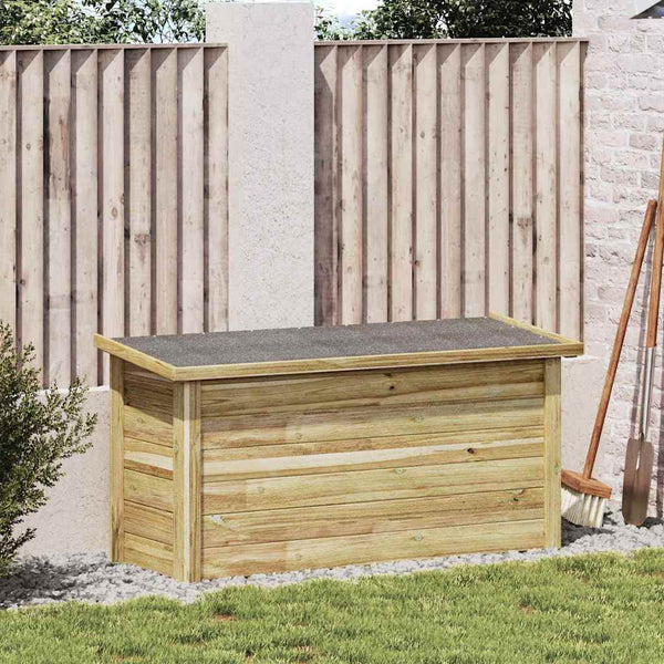 Aufbewahrungsbox mit Stauraum, Natur, 119cm