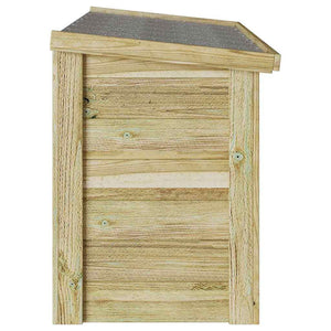 Aufbewahrungsbox mit Stauraum, Natur, 119cm