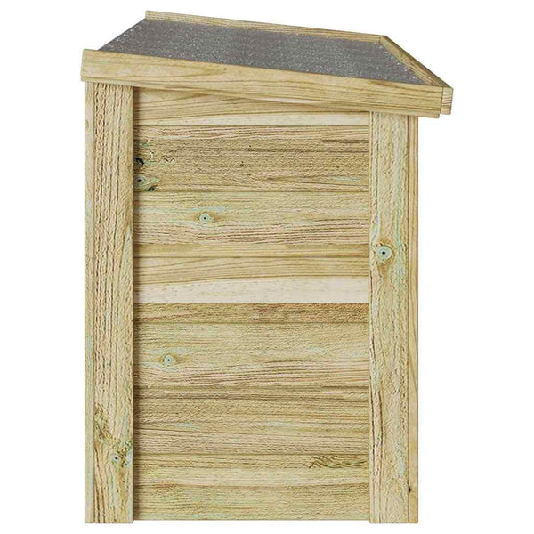 Aufbewahrungsbox mit Stauraum, Natur, 119cm