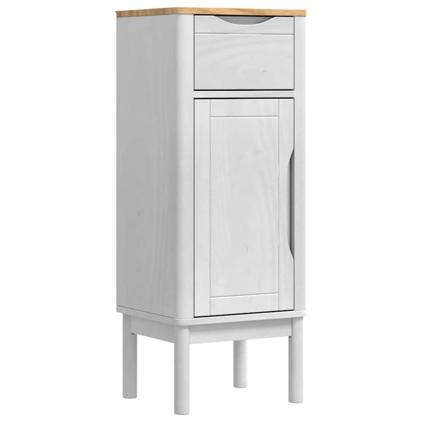 Weißes Badezimmermöbel-Set FLORO, 2-teilig