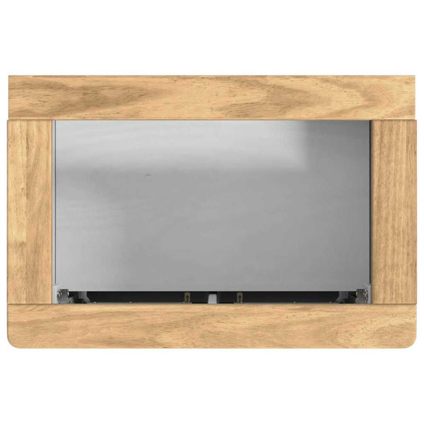 Weißes Badezimmermöbel-Set FLORO, 2-teilig