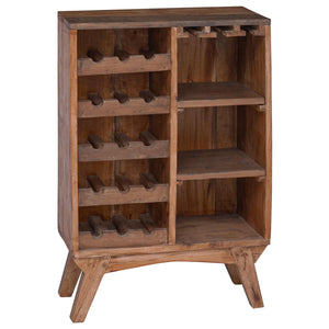Upgecyceltes Holzregal, Braun, 60x30x90cm