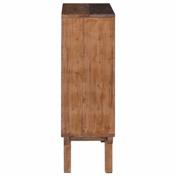 Upgecyceltes Holzregal, Braun, 60x30x90cm