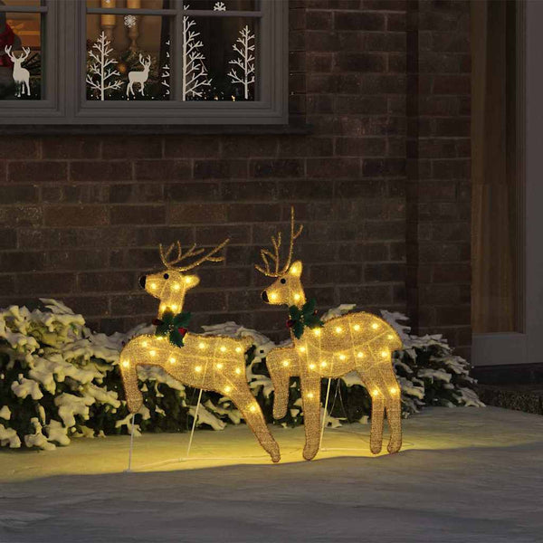 LED Rentiere 2er Set Warmweiß