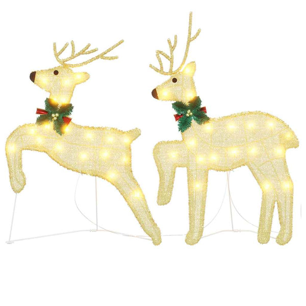 LED Rentiere 2er Set Warmweiß