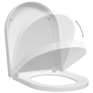 Verstellbarer Toilettensitz Weiß Polypropylen