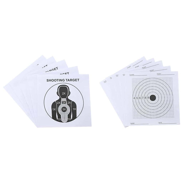 Airsoft Zielscheibe Schwarz Kunststoff