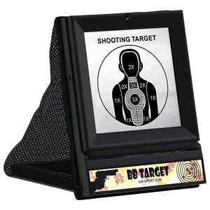 Airsoft Zielscheibe Schwarz Kunststoff