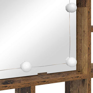 Spiegelschrank Altholz 91 cm