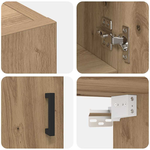 Wandschrank Artisan Eiche 60x31x70cm