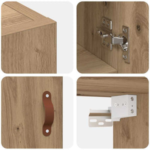 Wandschrank Artisan Eiche 60x60 cm