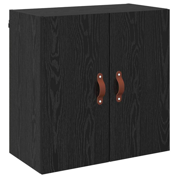 Wandschrank Schwarz Eiche 60x31x60cm