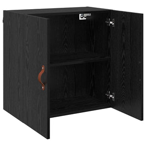 Wandschrank Schwarz Eiche 60x31x60cm