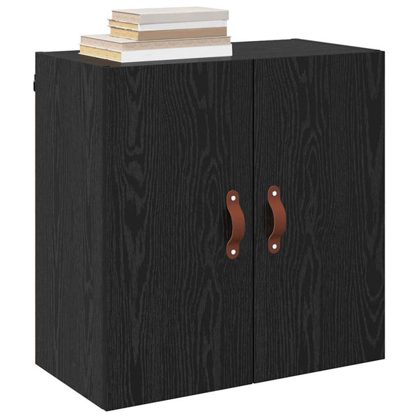 Wandschrank Schwarz Eiche 60x31x60cm