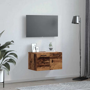 Wandschrank Altholz 60 cm