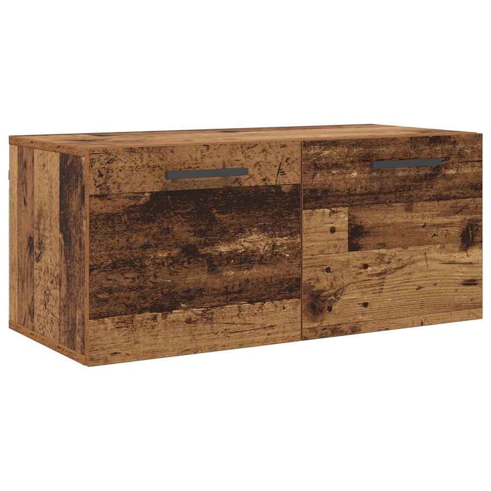 Wandschrank Altholz 80x36,5x35cm