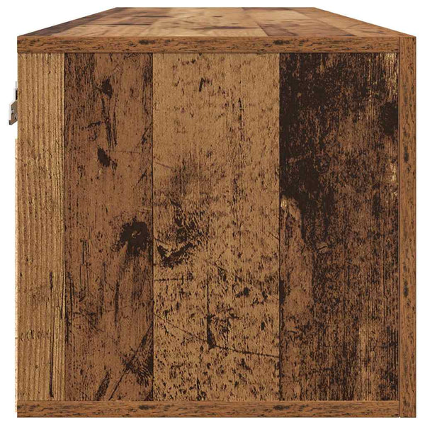 Wandschrank Altholz 80x36,5x35cm