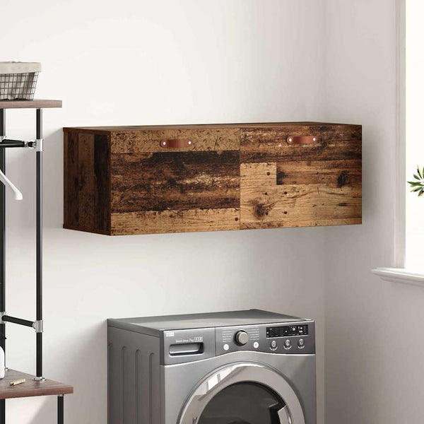 Wandschrank Altholz 100 cm