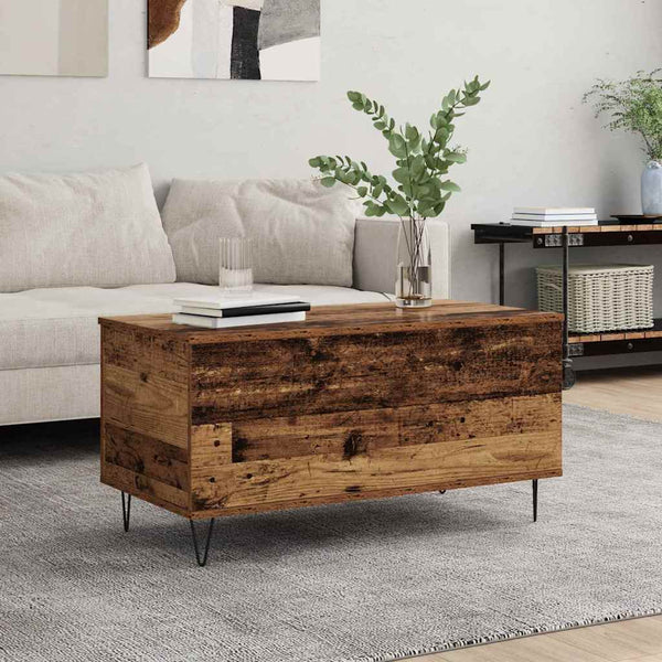 Couchtisch Altholz 90x45 cm