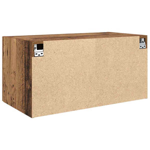 Wandschrank Altholz 80 cm