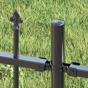Gartenzaun Woerden Grau 240x115 cm