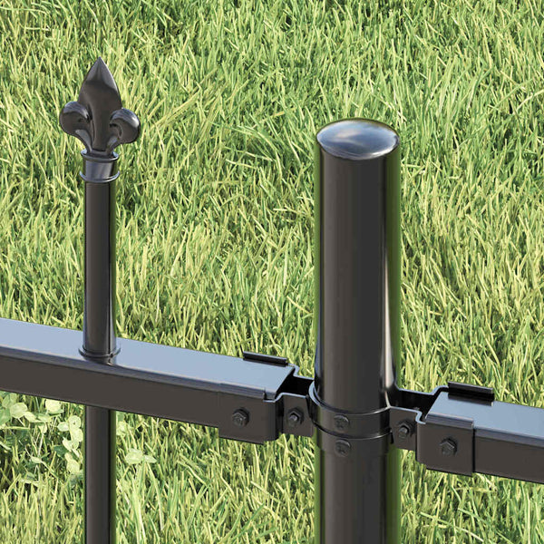 Gartenzaun Woerden Grau 240x115 cm