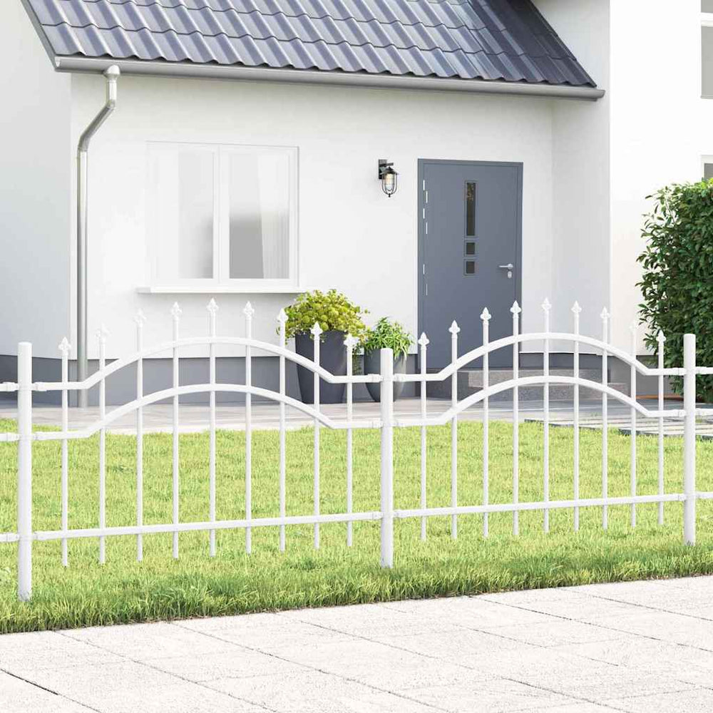 Weißer Gartenzaun Woerden, 240 x 115 cm