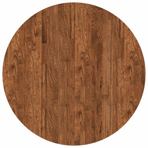 vidaXL Plateau de table marron clair Ø 80 x 2,5 cm en chêne massif