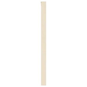 Beige Wandvitrine mit Regal