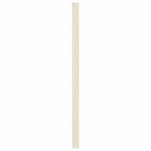 Beige Wandvitrine mit Regal