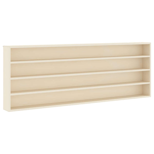 Beige Wanddisplay-Case, 100 cm