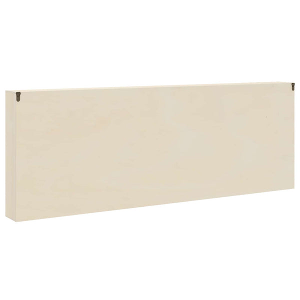 Beige Wanddisplay-Case, 100 cm