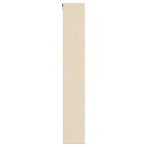 Beige Wandvitrine mit Regal