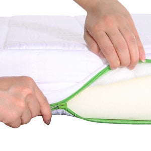 Schaumstoffmatratze 80x200 cm Weiß