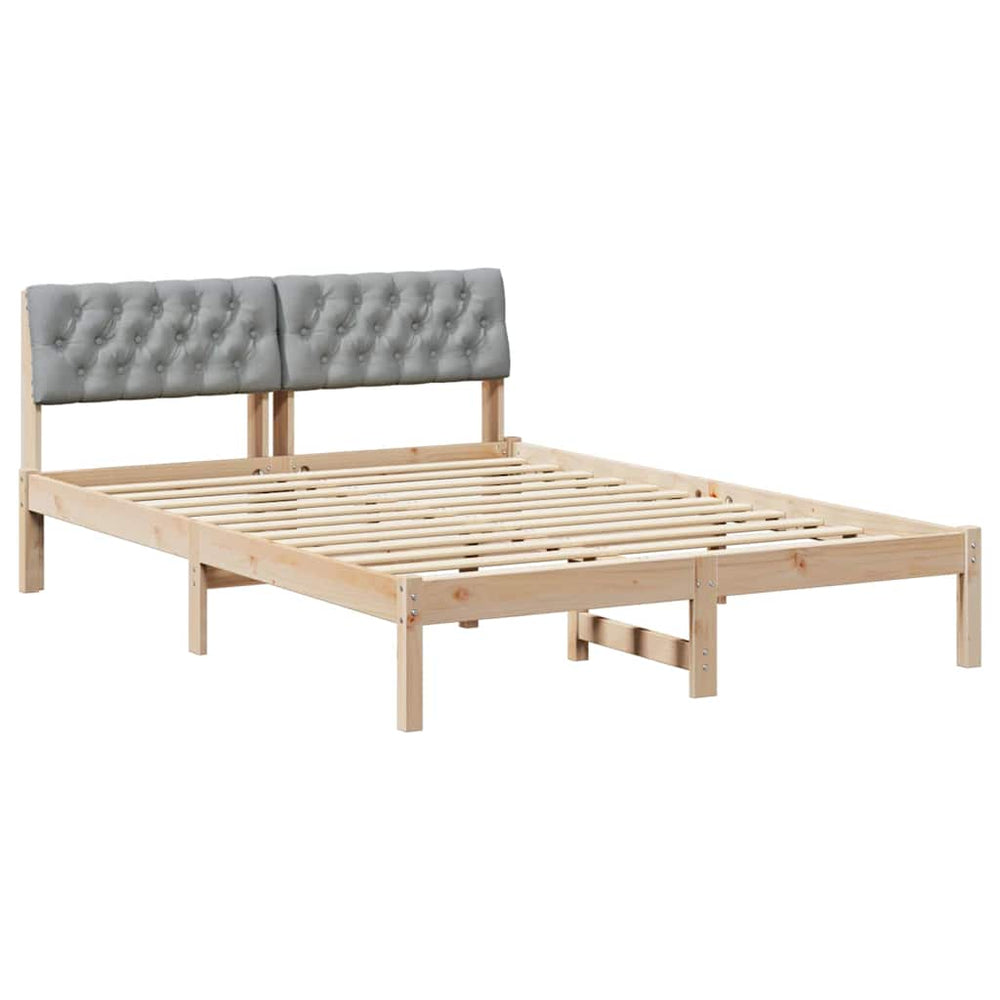 Bettgestell Kiefer Massivholz 135x190 cm