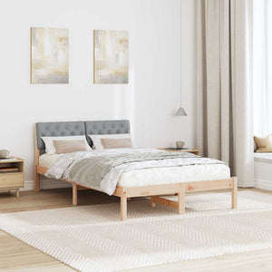Bettgestell Kiefer Massivholz 120x190 cm