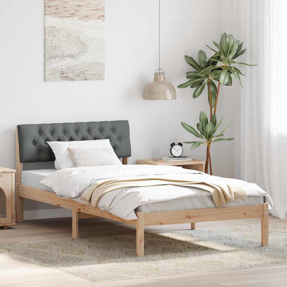 Bettgestell Kiefer Massivholz 100x200 cm
