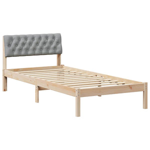 Bettgestell Kiefer Massivholz 90x200 cm