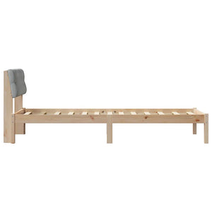 Bettgestell Kiefer Massivholz 80x200 cm