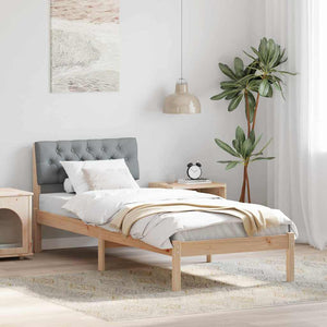 Bettgestell Kiefer Massivholz 75x190 cm