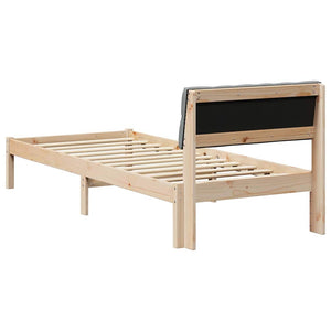 Bettgestell Kiefer Massivholz 75x190 cm