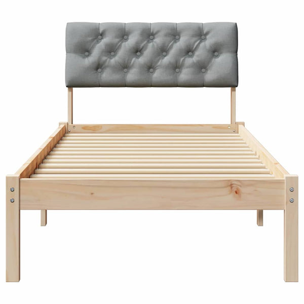 Bettgestell Kiefer Massivholz 75x190 cm