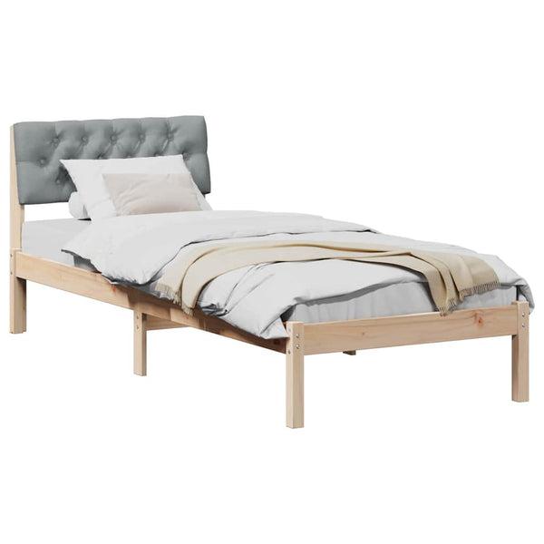 Bettgestell Kiefer Massivholz 75x190 cm